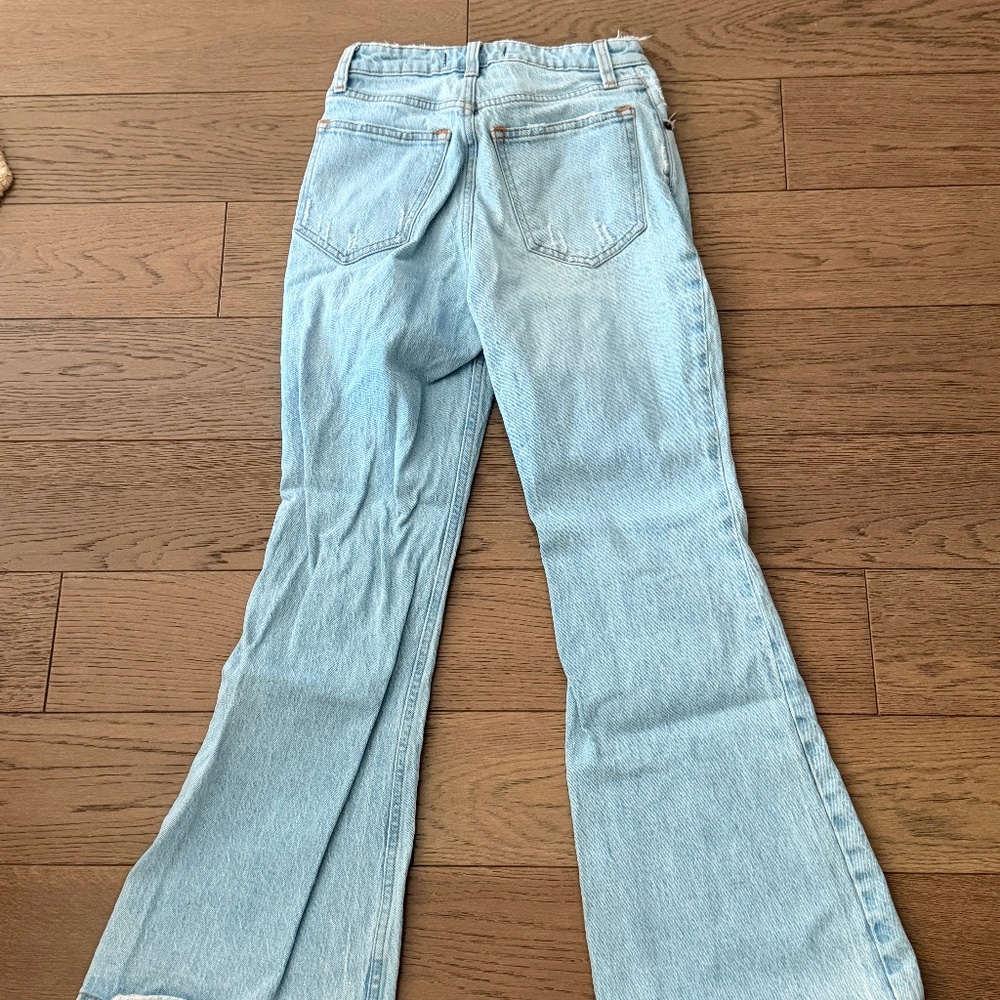 Abercrombie- Vintage Flare High Rise Curve Love - Picture 2 of 3